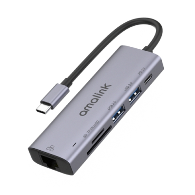 Adapter amalink usb-c to rj45 AL-95122d