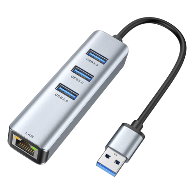 usb to 3 port usb +lan