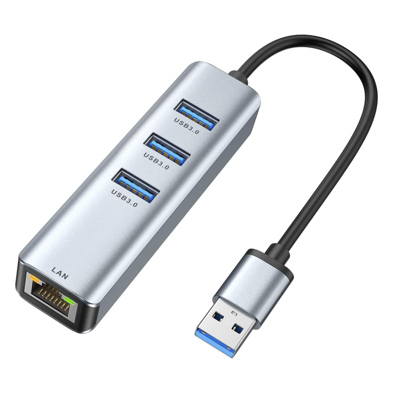 usb to 3 port usb +lan